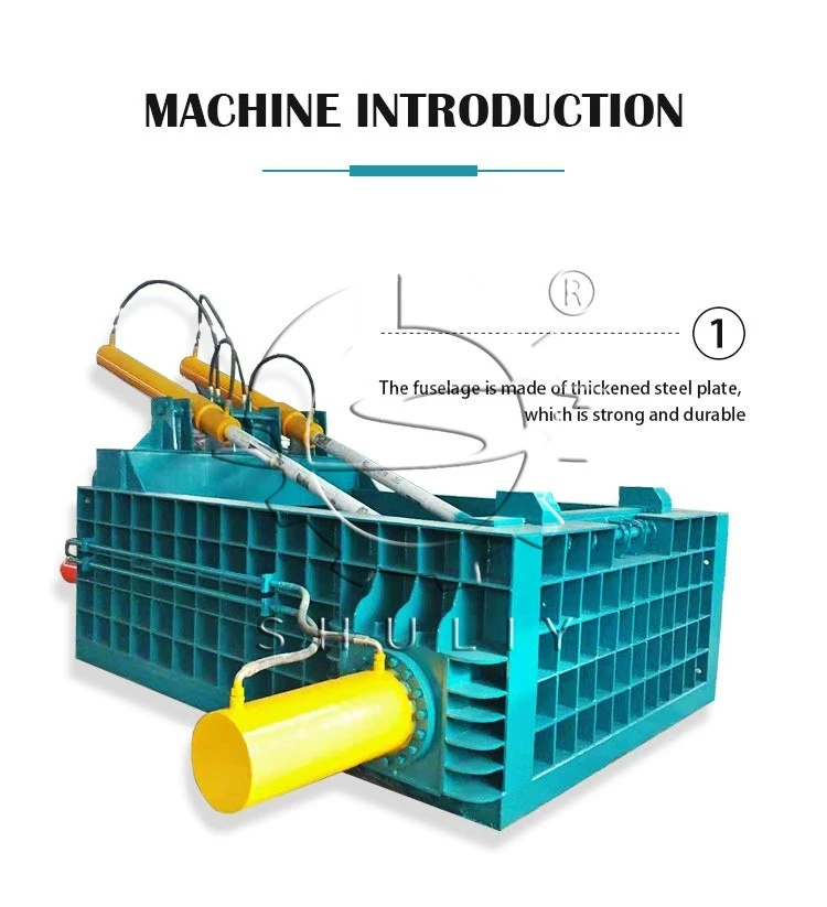 Aluminum Can Baler Machine