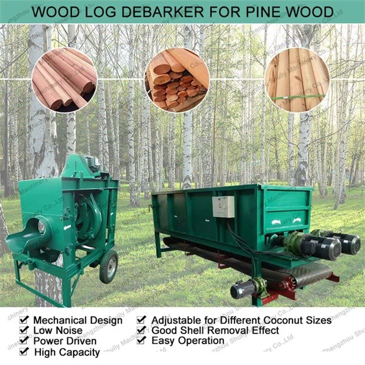 Portable wood debarker machine2